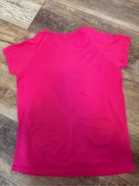 Bright Pink Short Sleeve Active Tee